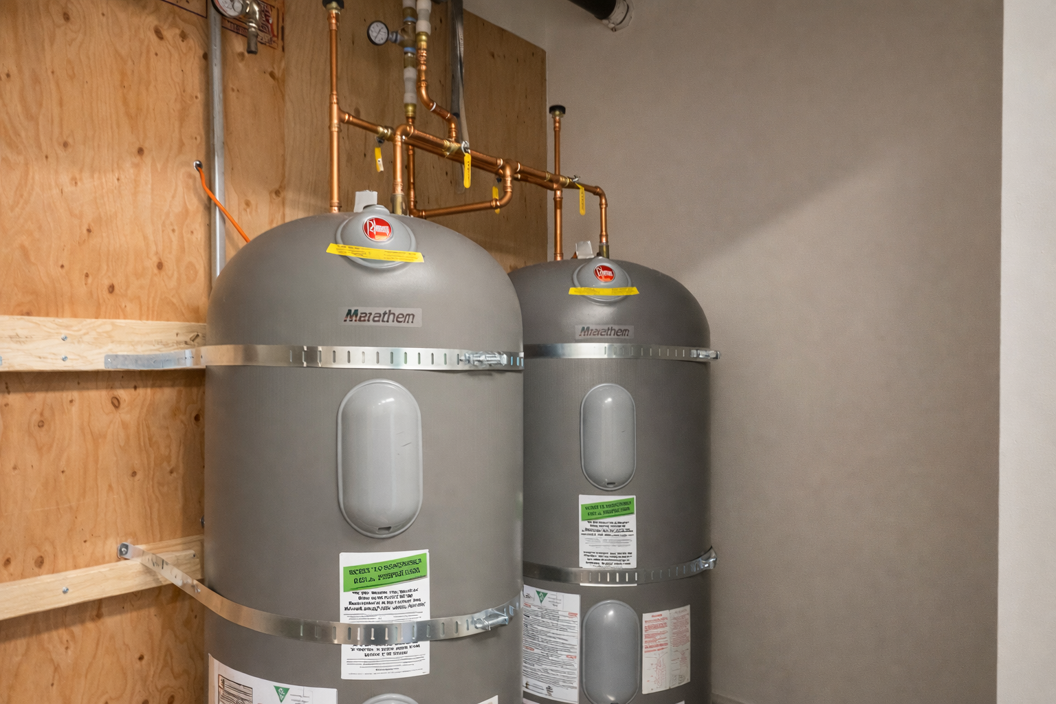 Electric water heater service for a North Shore Vancouver home by Blue Monkey Plumbing